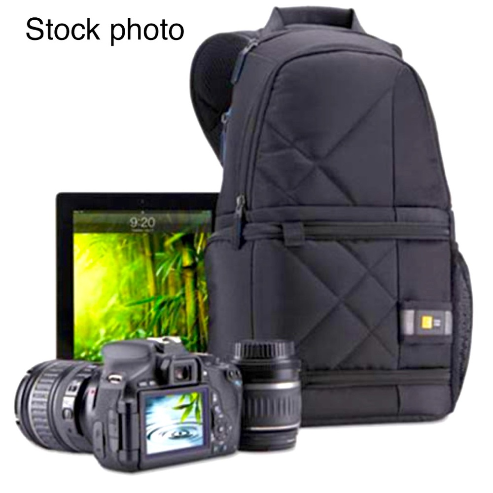 **NEW** CASE LOGIC IPAD + DSLR CAMERA PADDED BACKPACK